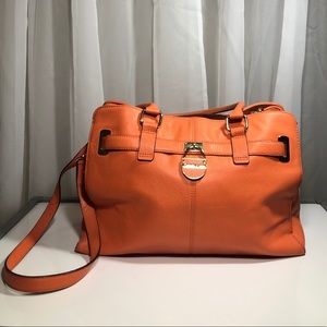 Calvin Klein Purse Orange Medium Sized